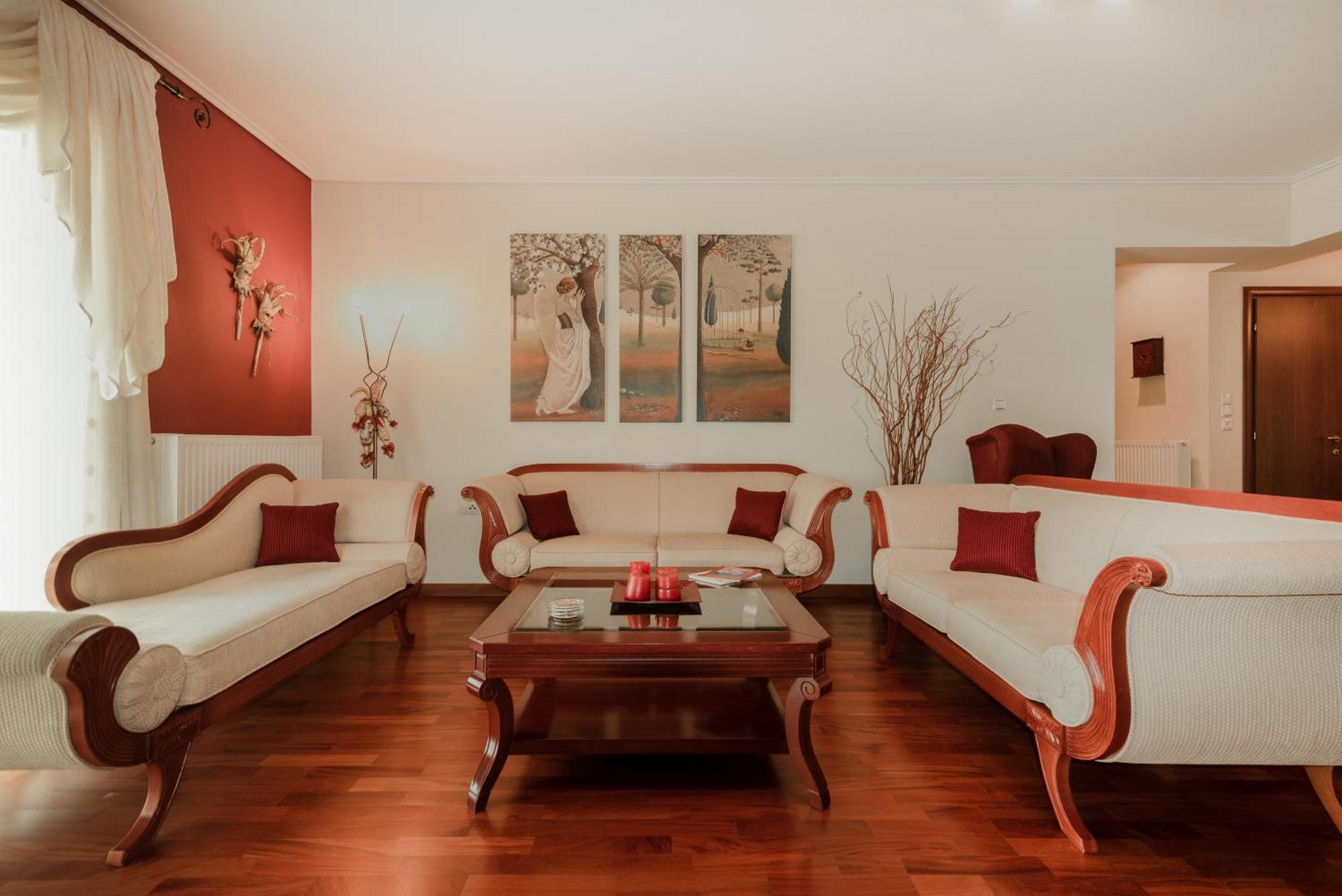 Apartmán Penthouse 5 Min From Airport And Sea Markópoulon Exteriér fotografie